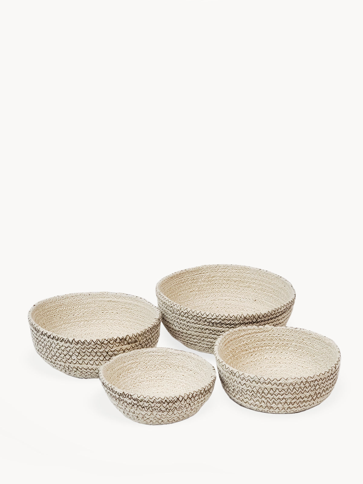 Amari  Round Bowl - Brown (Set of 4)