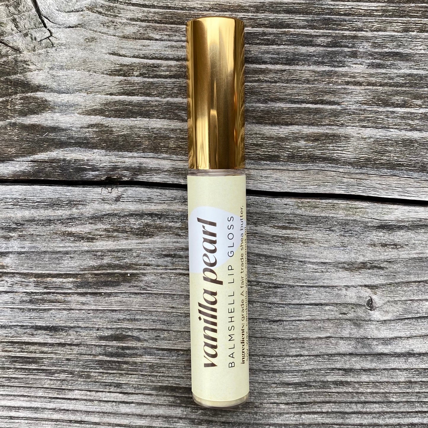 Balmshell Lip Gloss - vanilla pearl