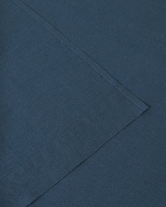 Marcel Linen Fitted Sheet - Adriatic