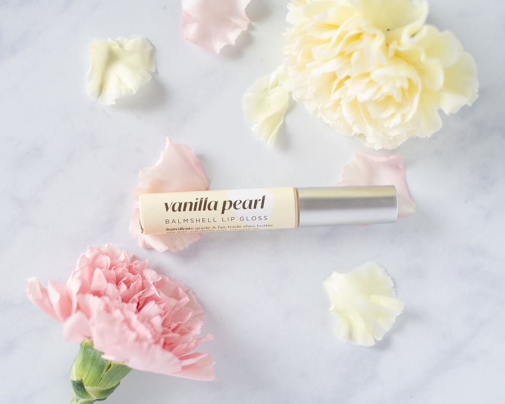 Balmshell Lip Gloss - vanilla pearl